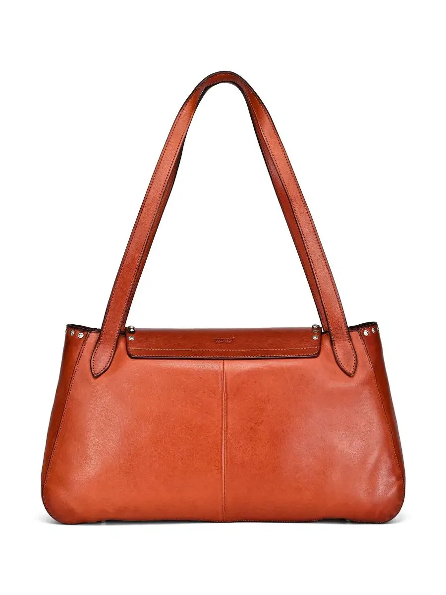 Сумка через плечо Monarda Extra-Large OLD TREND — изображение 2 из 7, коричневый
