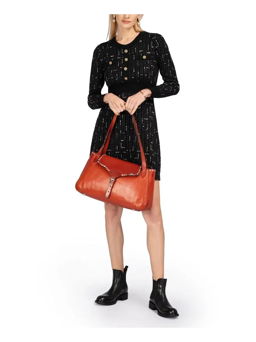 Сумка через плечо Monarda Extra-Large OLD TREND — изображение 7 из 7, коричневый