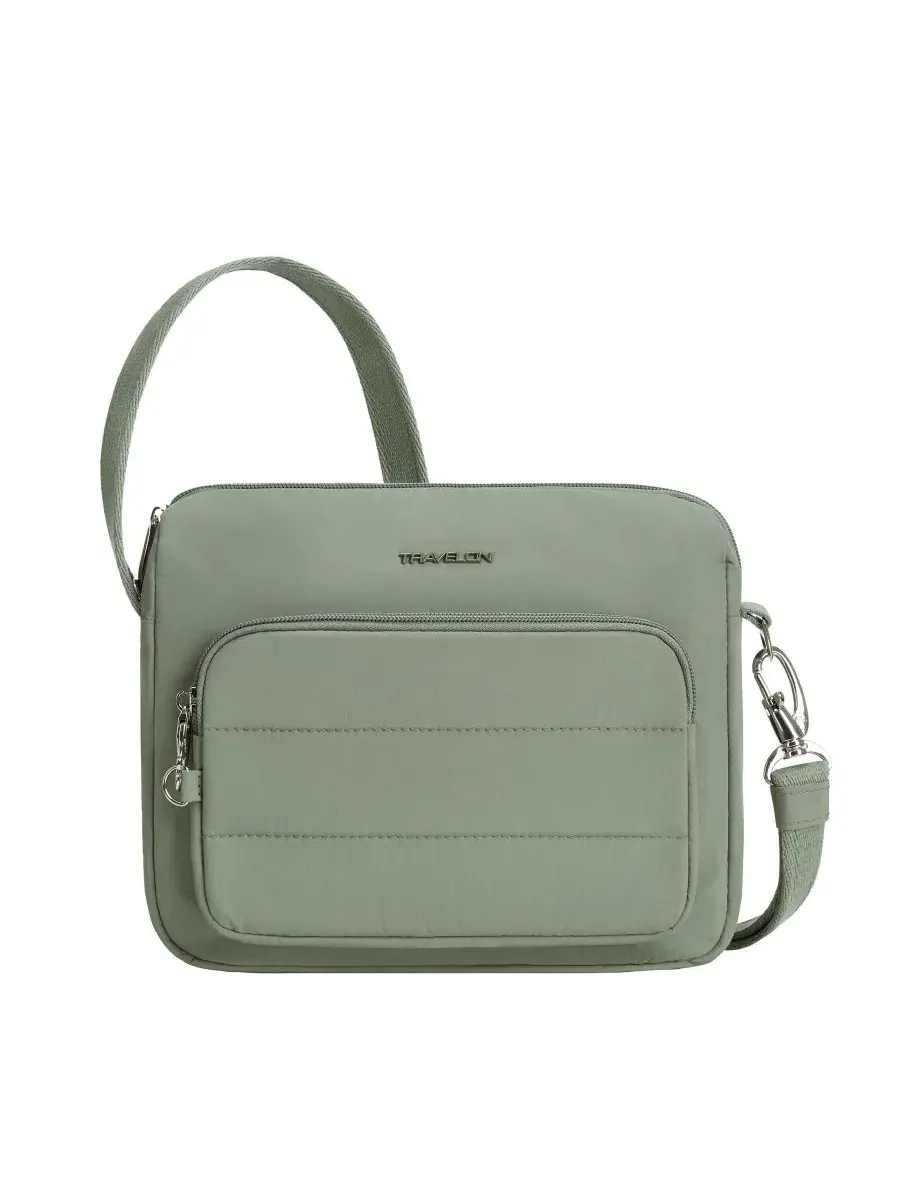 Противоугонная сумка Roam East/West Crossbody Travelon, моховый