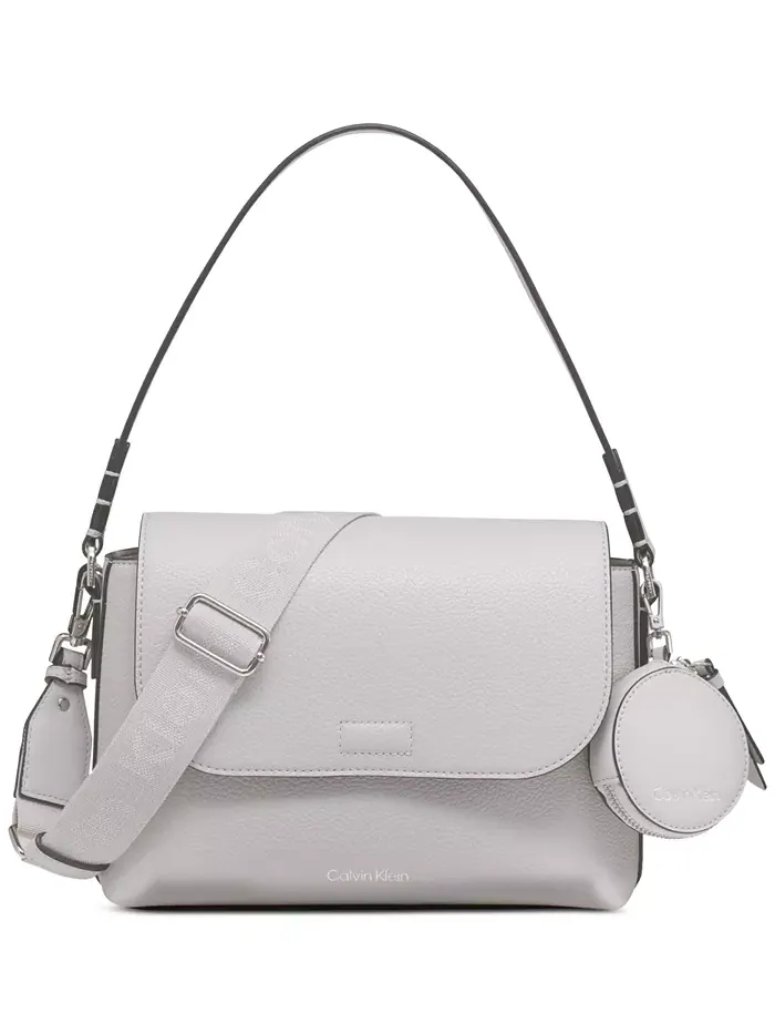 Сумка Calvin Klein Millie через плечо, серая