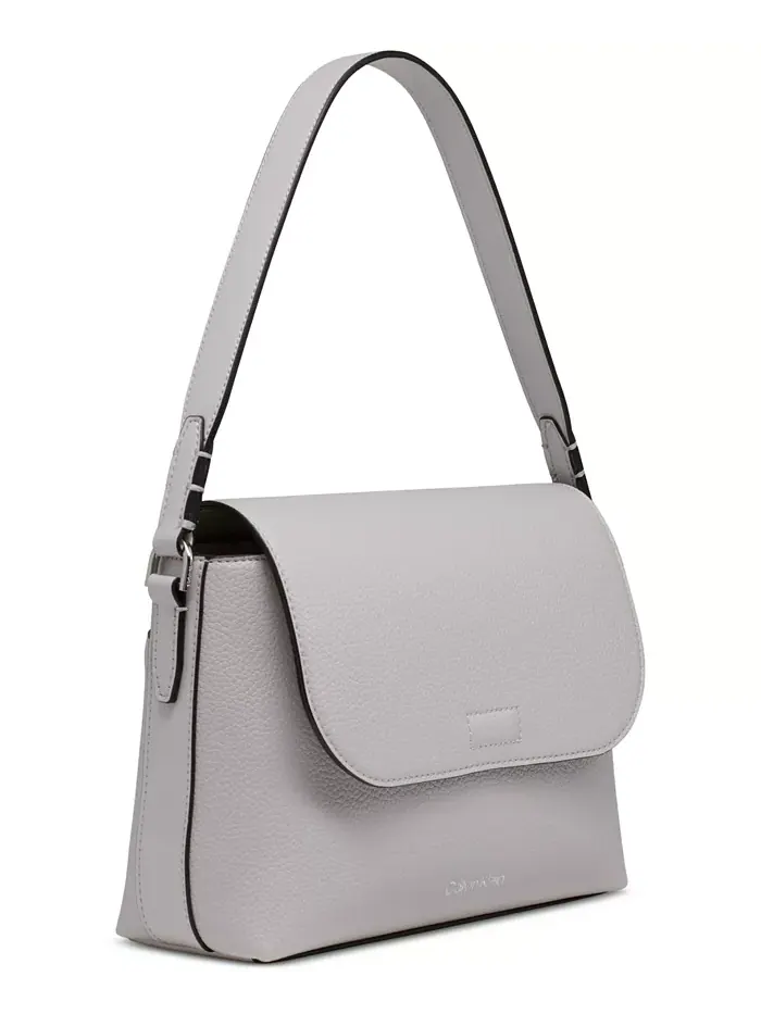 Сумка Calvin Klein Millie через плечо, серая — изображение 3 из 10, серый