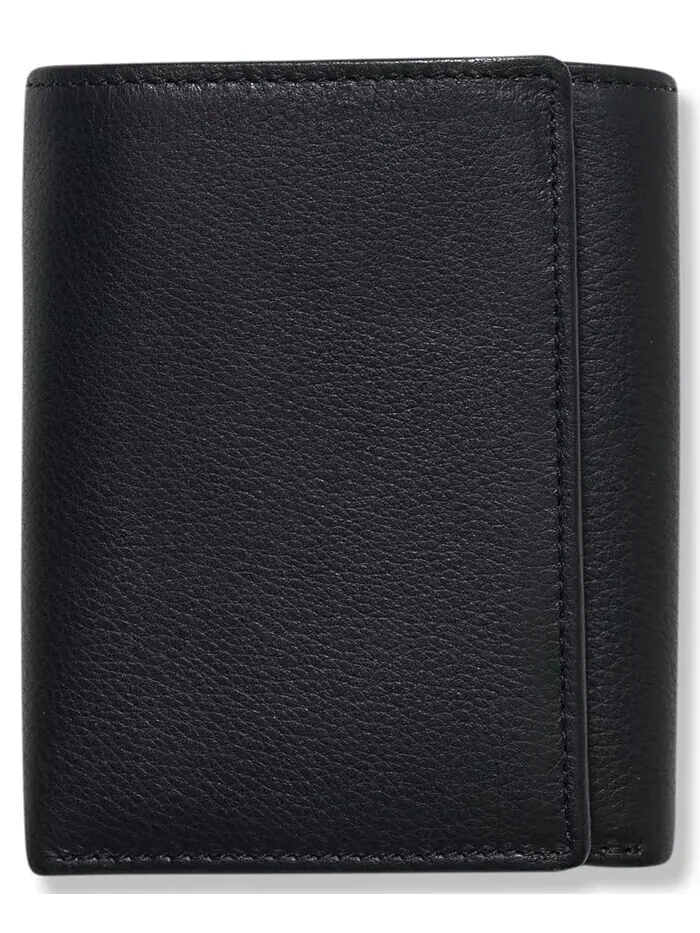 Коллекция мужских кожаных кошельков Perry Ellis Trifold Perry Ellis Portfolio — изображение 3 из 3, коричневый