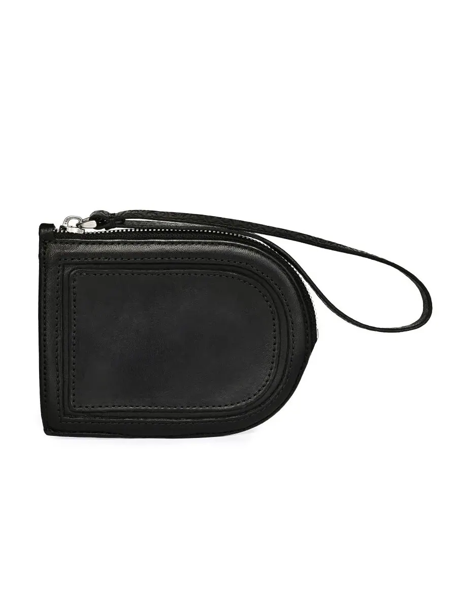 Визитница Lily Traveler Mini Wallet из натуральной кожи — изображение 4 из 6, черный