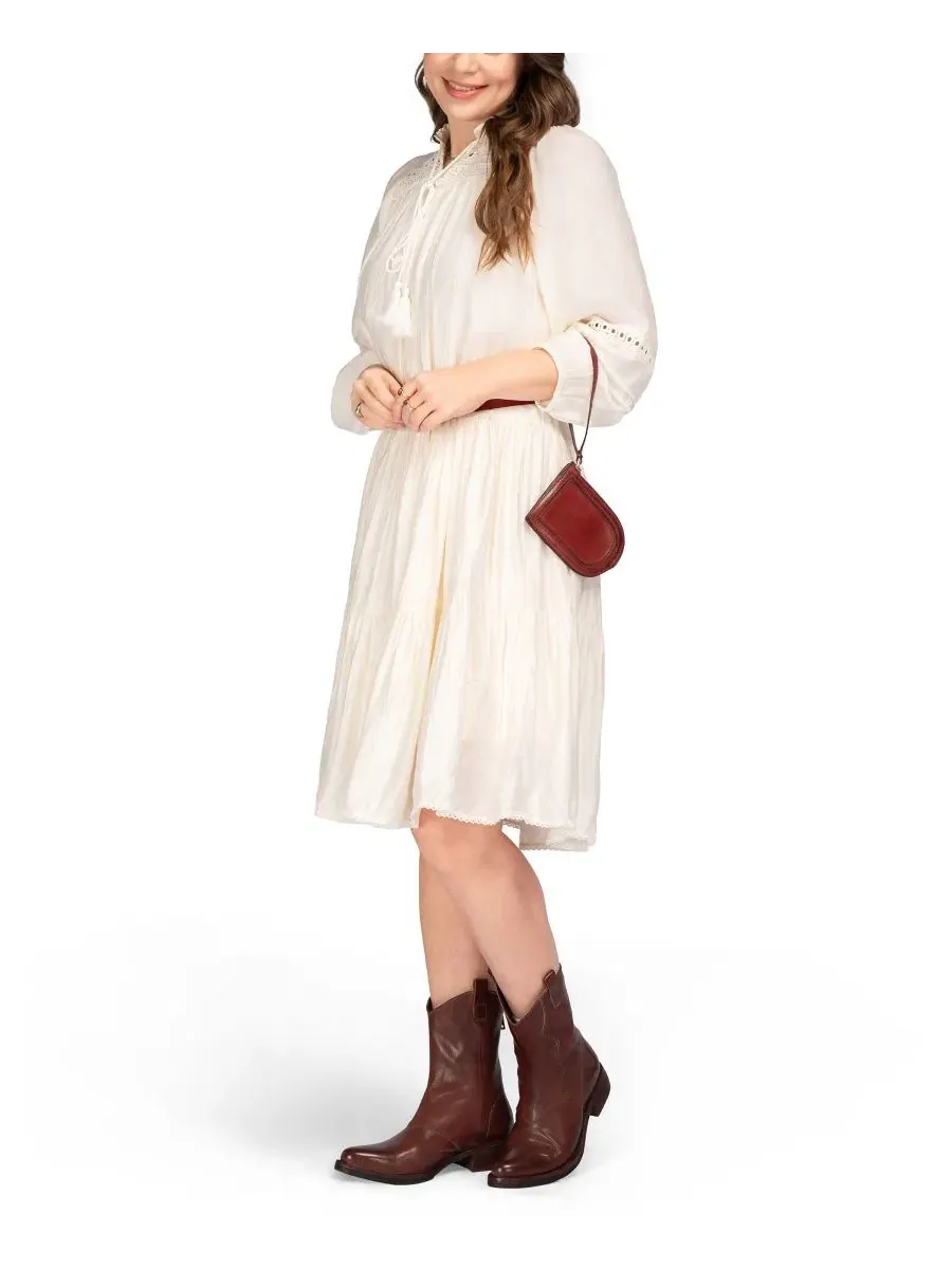 Визитница-кошелек из натуральной кожи Lily Traveler Mini OLD TREND — изображение 3 из 6, коричневый