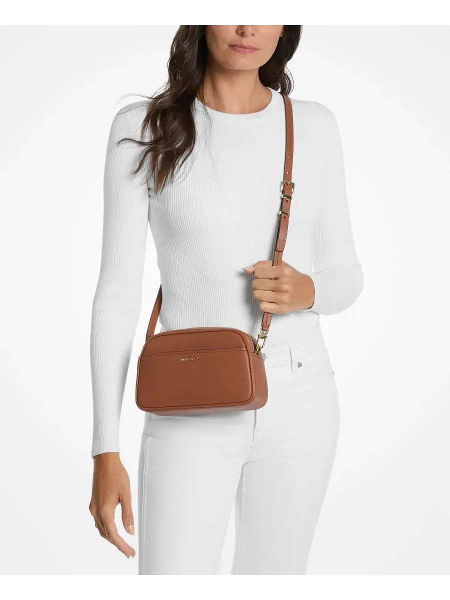 Сумка малая 100% кожа Michael Kors Jet Set Camera — изображение 3 из 3, коричневый