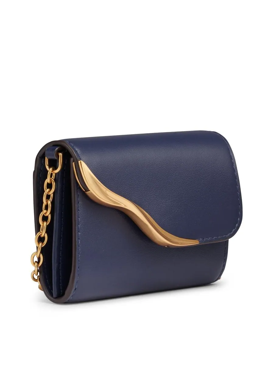 Женский кошелек Malverne String Wallet Donna Karan New York — изображение 2 из 6, темный