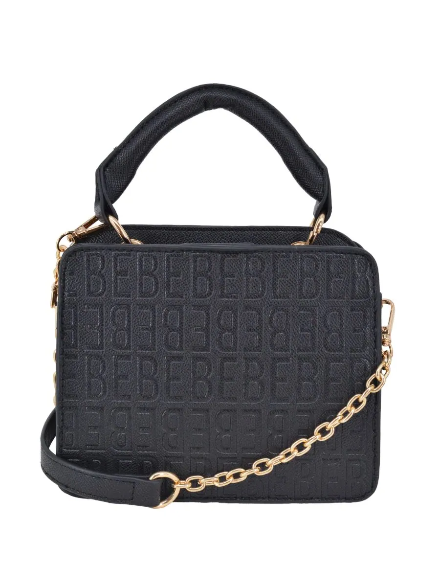 Женская мини-сумка-портфель Thea Bebe — изображение 2 из 4, черный