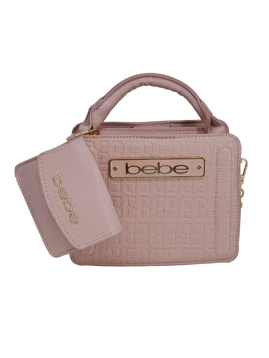 Женская мини-сумка-портфель Thea Bebe — изображение 1 из 4, розовый