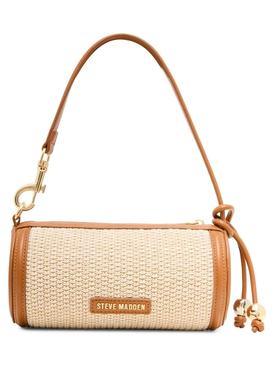 Маленькая рафиевая сумка Bpriya Steve Madden, светлый-natural — изображение 1 из 5, натуральный