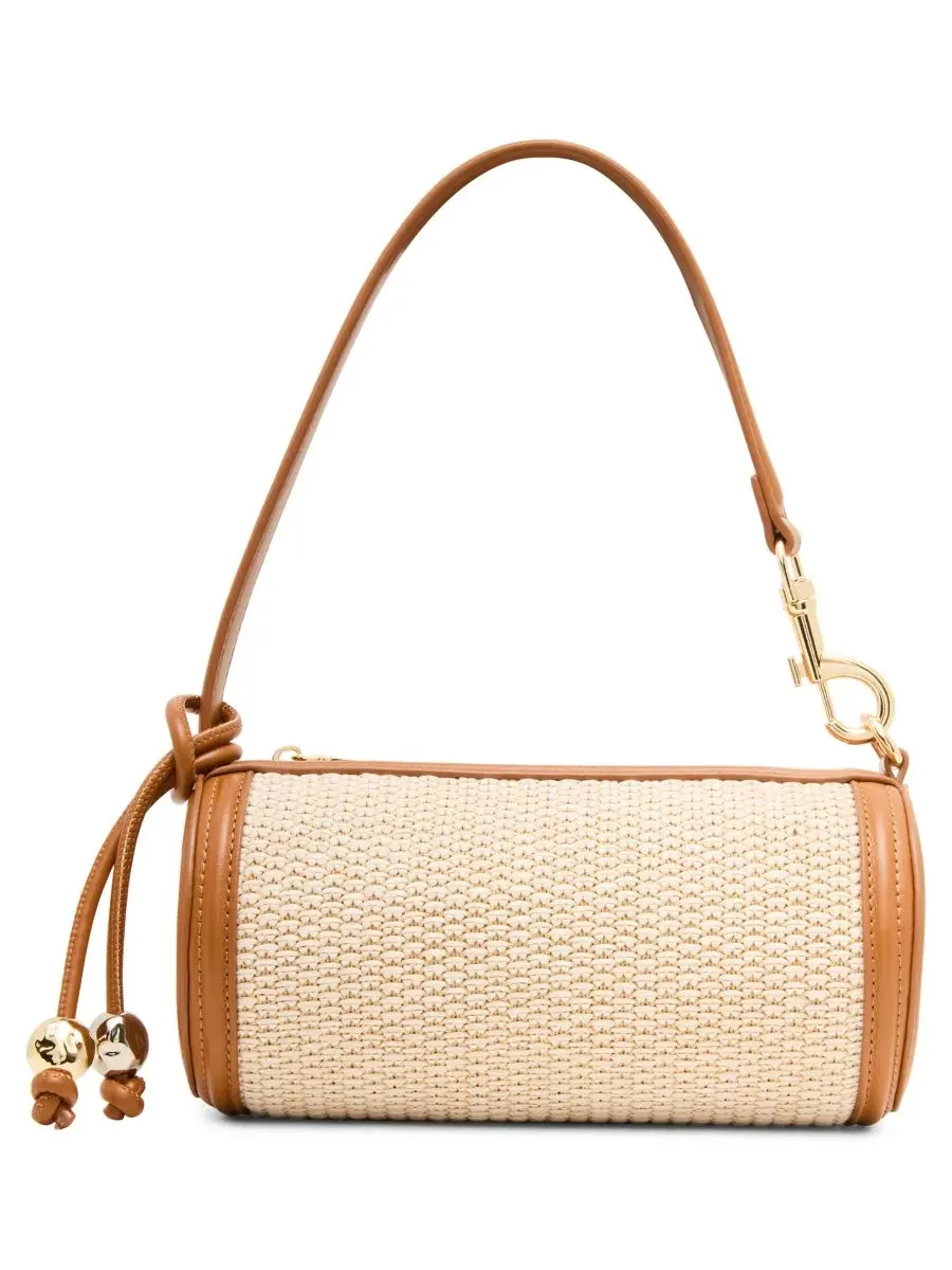 Маленькая рафиевая сумка Bpriya Steve Madden, светлый-natural — изображение 2 из 5, натуральный