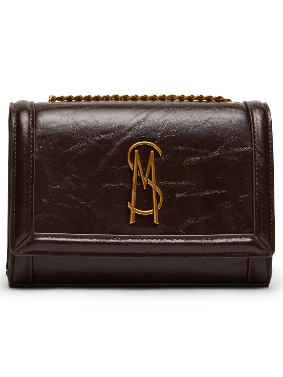 Мини-сумка через плечо Arisal Mini Crossbody Handbag Steve Madden — изображение 1 из 5, шоколад