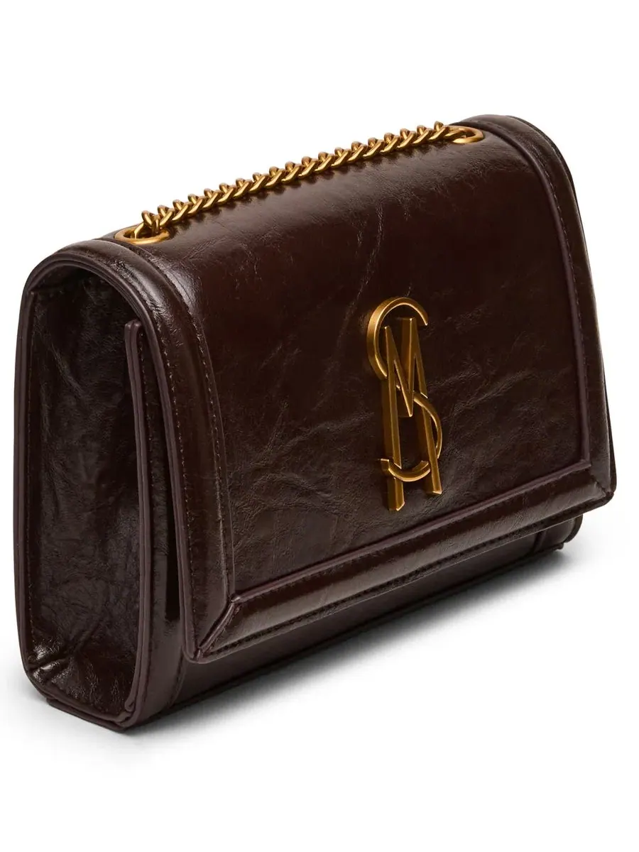 Мини-сумка через плечо Arisal Mini Crossbody Handbag Steve Madden — изображение 3 из 5, шоколад