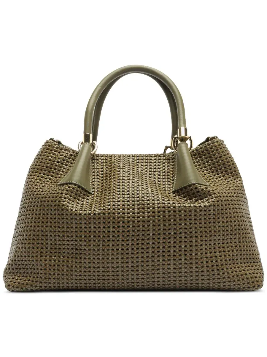 Большая плетеная сумка-тоут Eva Large Tote Arezzo