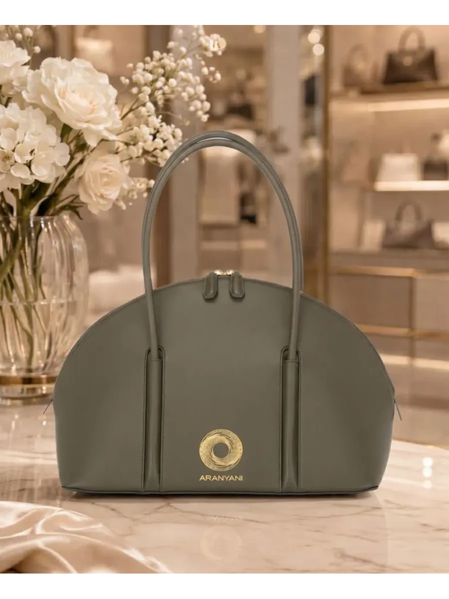 Сумка с ручками Kiko Monogram Debossed Aranyani — 3