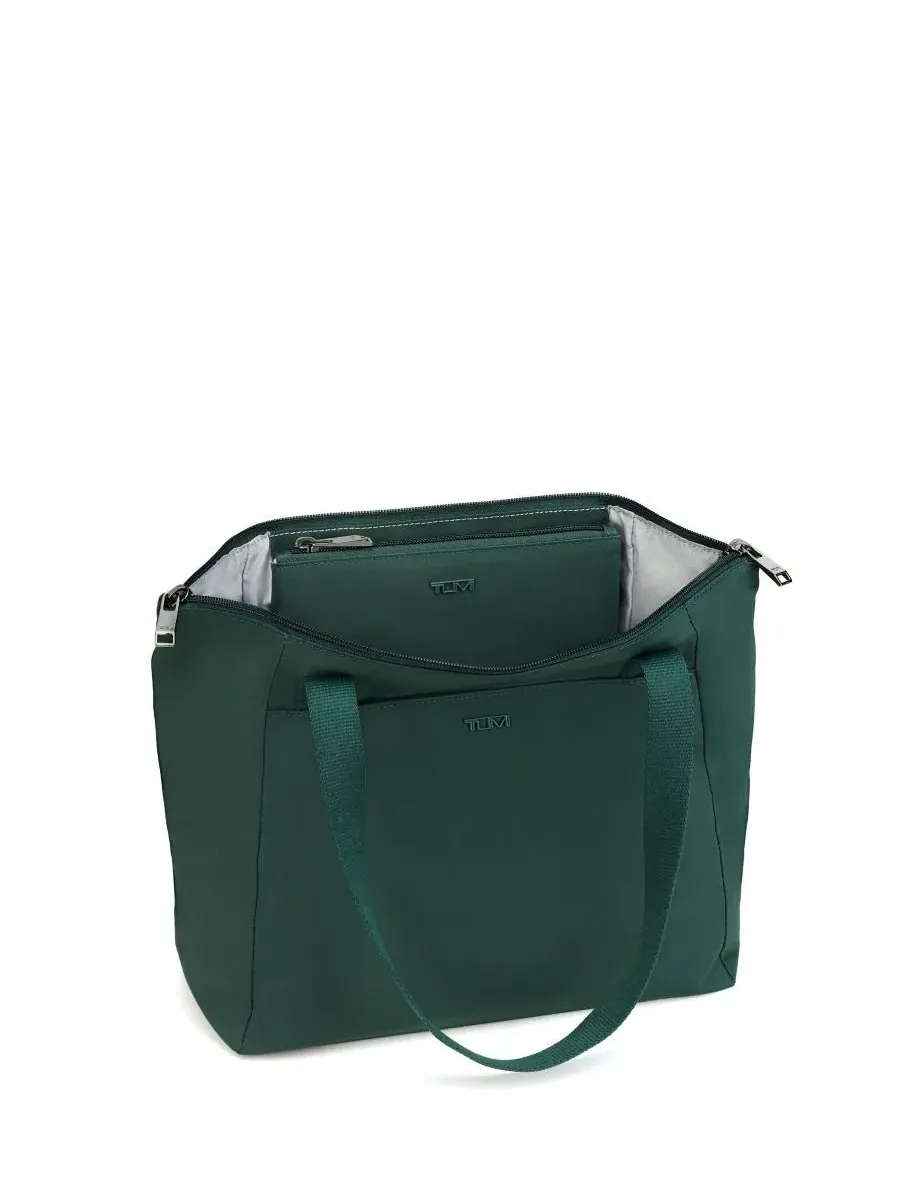 Сумка-шопер Voyageur Just In Case Small Tote TUMI — изображение 2 из 8, зеленый