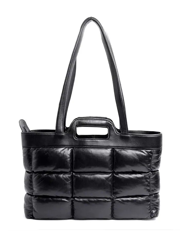 Сумка-тоут Puffy Clover OLD TREND — изображение 2 из 13, черный