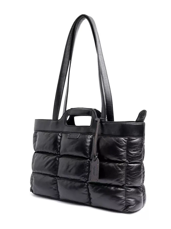Сумка-тоут Puffy Clover OLD TREND — изображение 5 из 13, черный