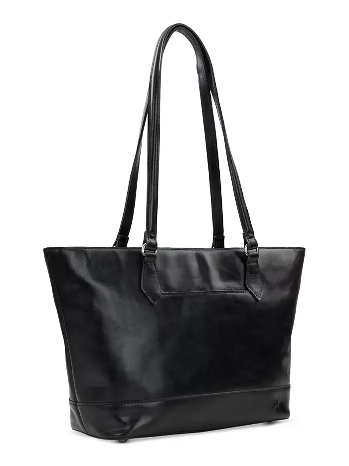 Сумка-тоут Meka Extra Large Leather Tote Patricia Nash — изображение 2 из 6, черный