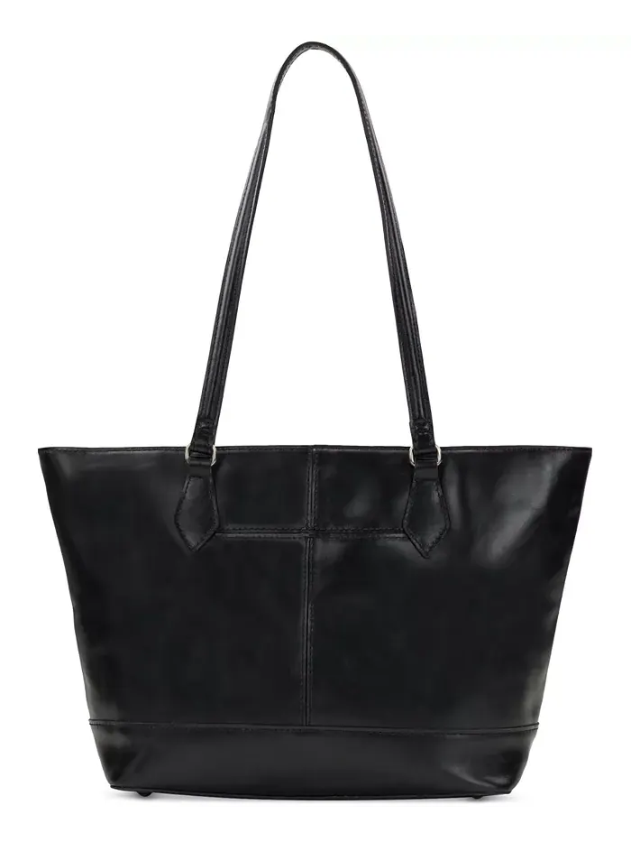 Сумка-тоут Meka Extra Large Leather Tote Patricia Nash — изображение 3 из 6, черный