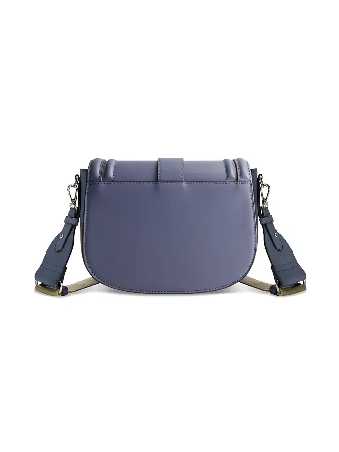 Saddle Bag сумка с золотой фурнитурой True Religion — изображение 2 из 3, синий