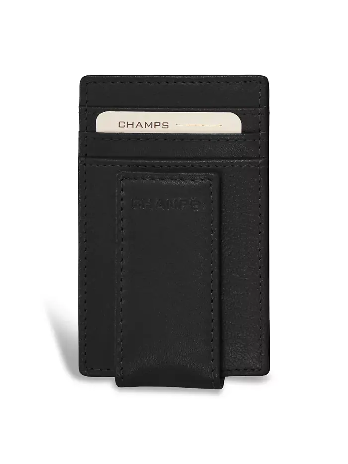 Мужской кожаный картхолдер для карт Mag из коллекции Onyx Collection CHAMPS