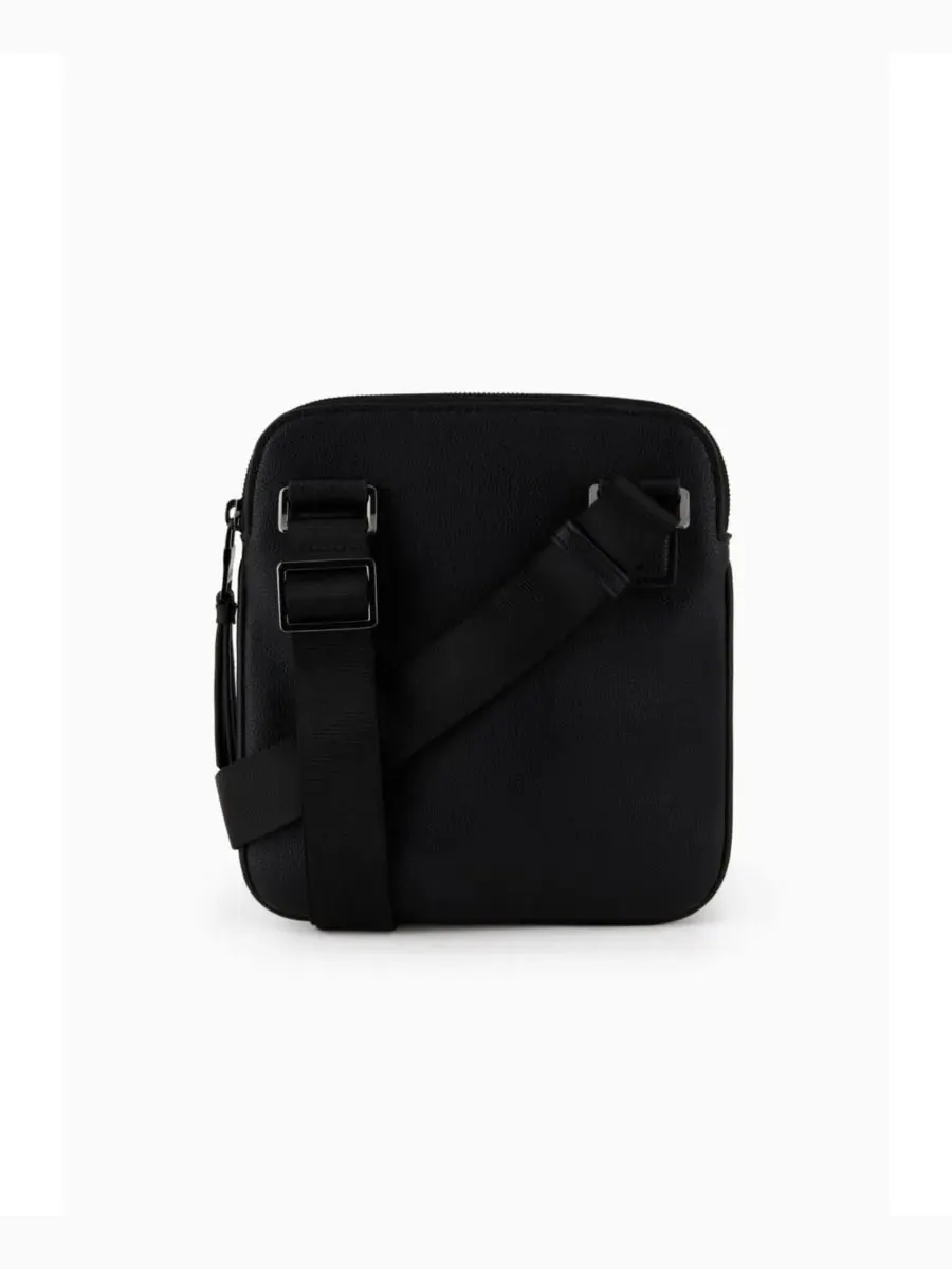 Мужская плоская сумка через плечо с внешним карманом A|X Armani Exchange — 2