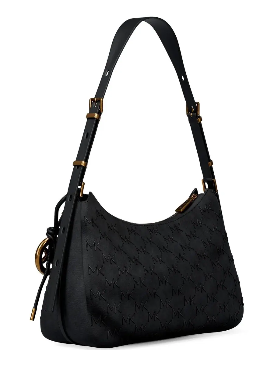 Сумка женская кросс-боди 100% кожа Michael Kors Nolita — изображение 4 из 5, черный