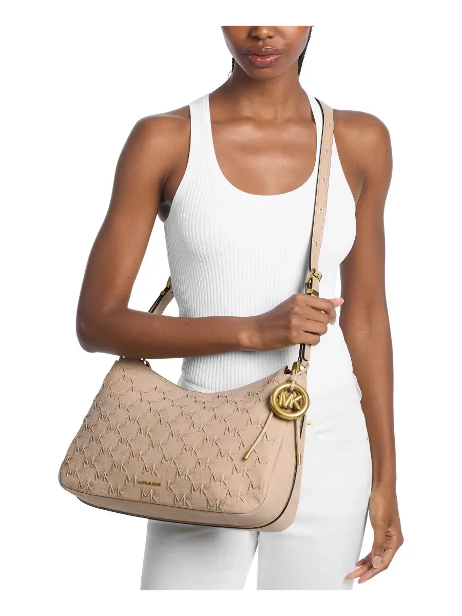 Сумка женская шоппер 100% кожа Michael Kors Nolita Medium Zip-Top Convertible Shoulder Handbag — изображение 2 из 5