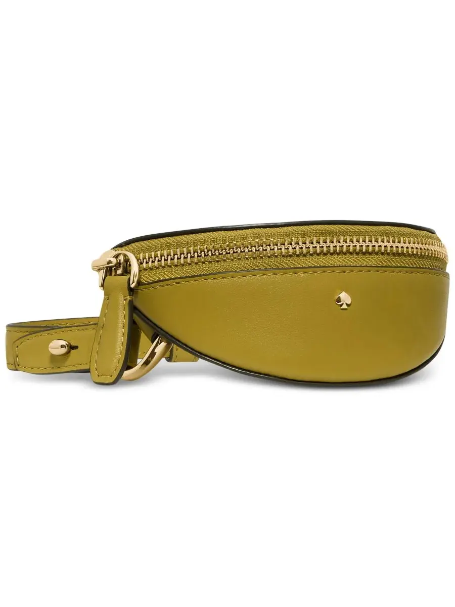 Сумка-кроссбоди Duo Small Pebbled Leather kate spade new york — изображение 11 из 12, зеленый