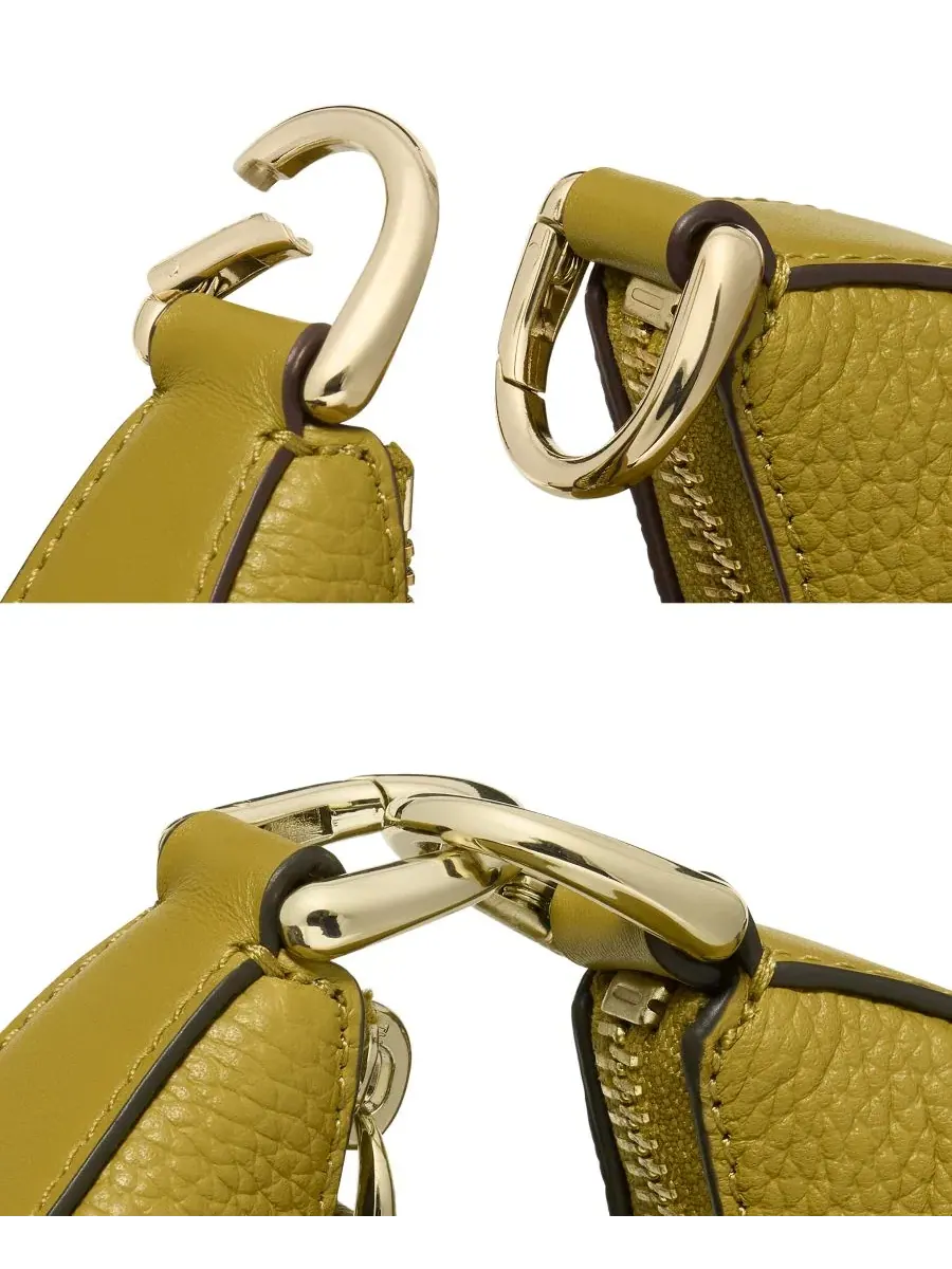 Сумка-кроссбоди Duo Small Pebbled Leather kate spade new york — изображение 12 из 12, зеленый