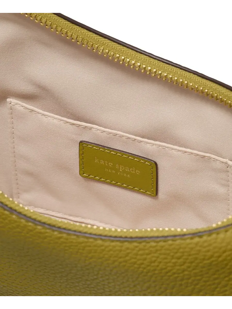 Сумка-кроссбоди Duo Small Pebbled Leather kate spade new york — изображение 7 из 12, зеленый