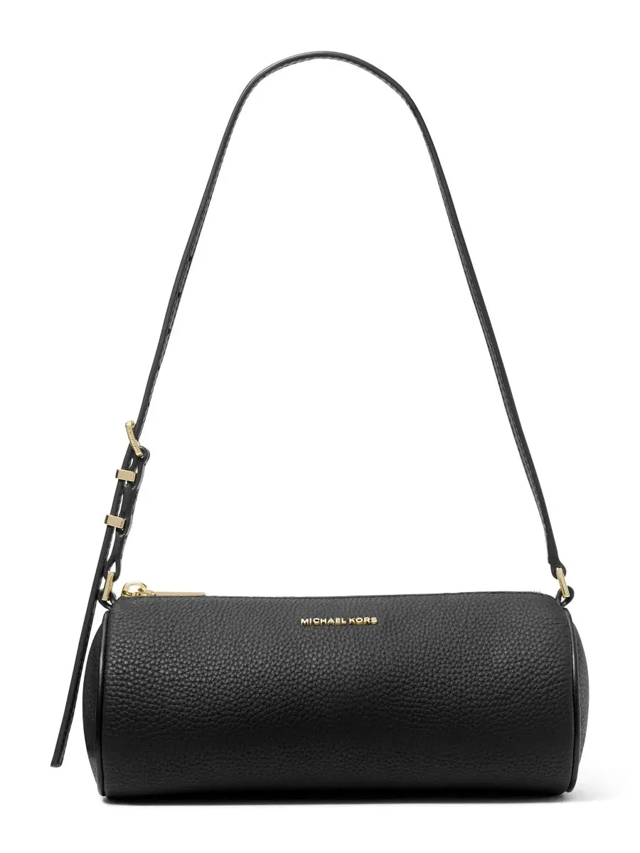 Сумка женская малая клатч Michael Kors Izzy Barrel Pouchette — изображение 1 из 3, черный