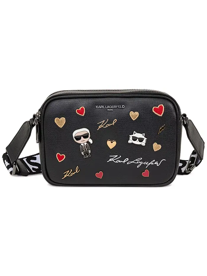 Сумка кроссбоди Maybelle с булавками Cate KARL LAGERFELD PARIS
