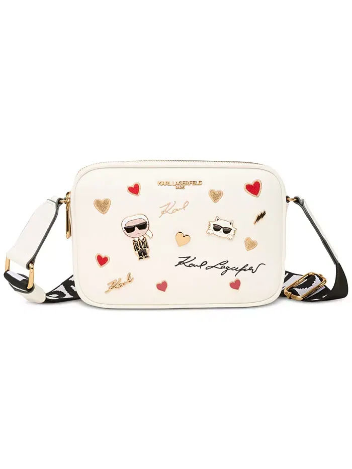 Сумка кроссбоди Maybelle с булавками Cate KARL LAGERFELD PARIS