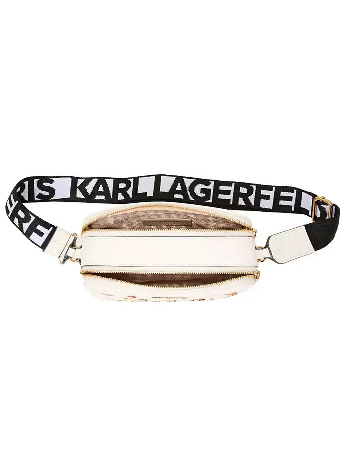 Сумка кроссбоди Maybelle с булавками Cate KARL LAGERFELD PARIS — изображение 4 из 5, мульти/белый