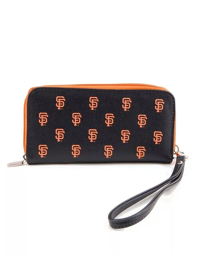 Женский кошелек San Francisco Giants с застежкой-молнией и запястьем Eagles Wings — изображение 2 из 3