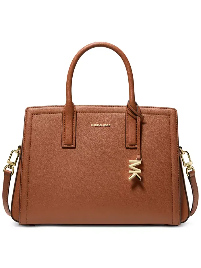 Сумка женская кросс-боди натуральная кожа Michael Kors Laila — изображение 1 из 4, коричневый