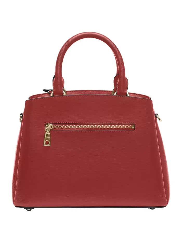 Сумка Paige Medium Satchel с регулируемым ремешком — изображение 3 из 5, яркий красный