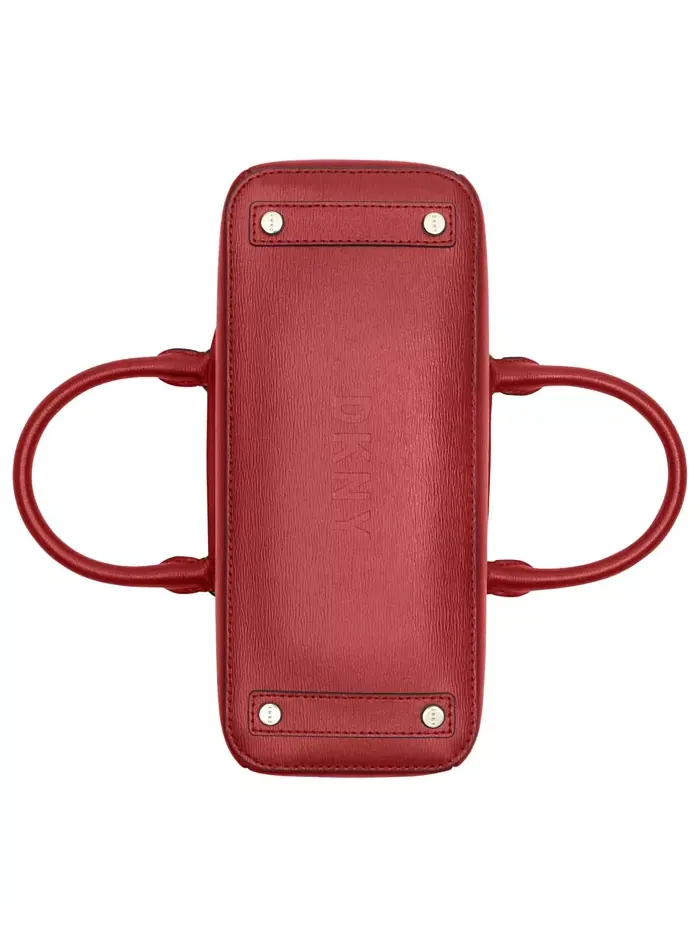 Сумка Paige Medium Satchel с регулируемым ремешком — изображение 5 из 5, яркий красный