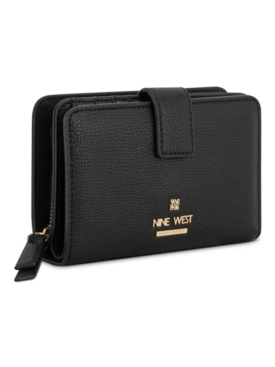 Женский французский кошелек Luela Nine West — изображение 3 из 4, черный