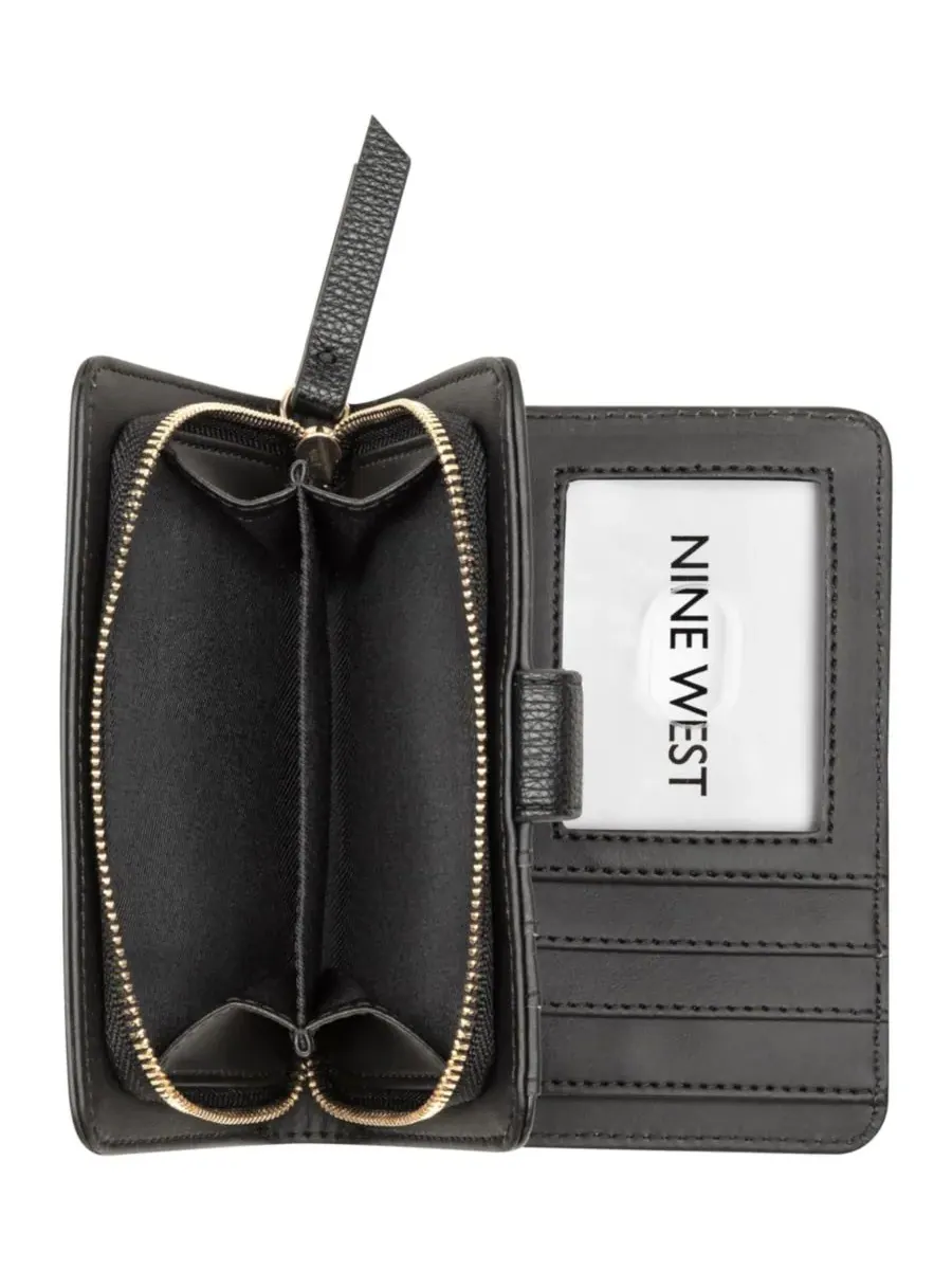 Женский французский кошелек Luela Nine West — изображение 4 из 4, черный