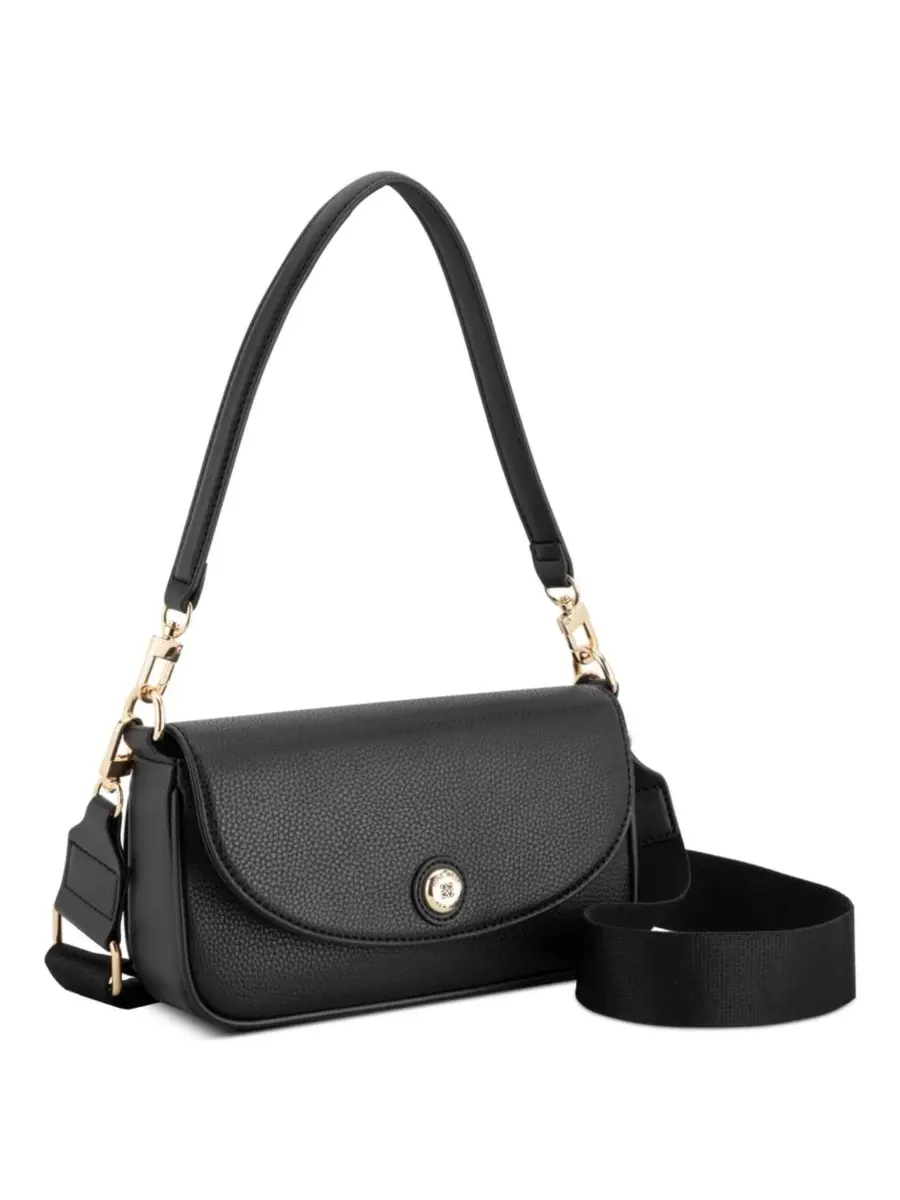 Женская сумка-кроссбоди Rigina с клапаном Nine West — изображение 2 из 9, черный