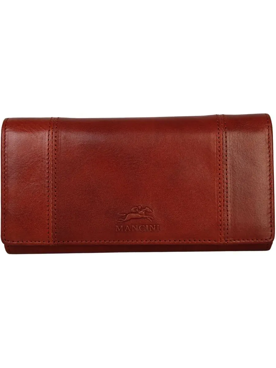 Кошелек Pelle D'oro RFID Secure Quad Fold Mancini — изображение 1 из 6, верблюжий