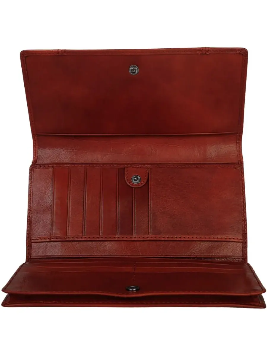 Кошелек Pelle D'oro RFID Secure Quad Fold Mancini — изображение 5 из 6, верблюжий