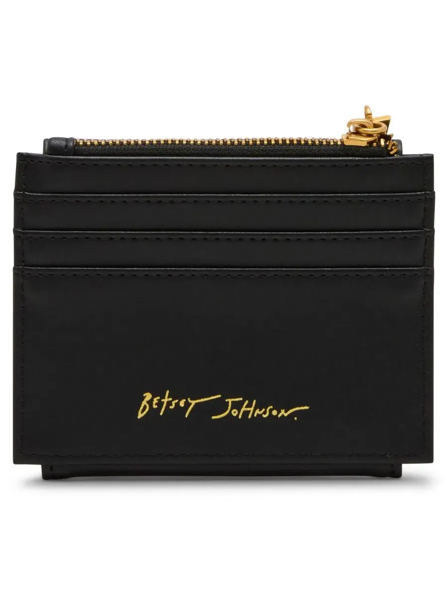 Мини-кошелек-портмоне «Небесный» Betsey Johnson — изображение 3 из 5, черный