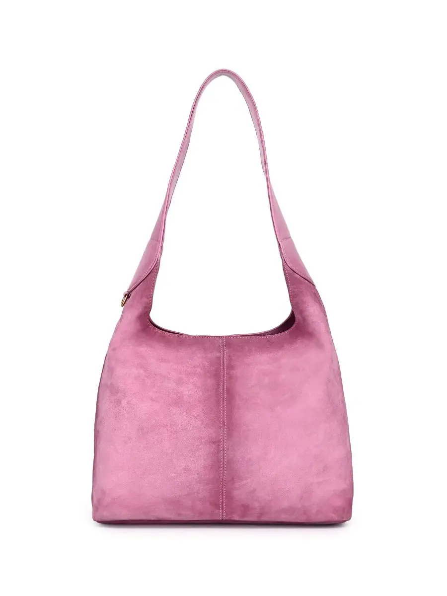 Сумка-хобо Hydrangea Medium Vintage Ombre Old Trend — изображение 2 из 8, розовый