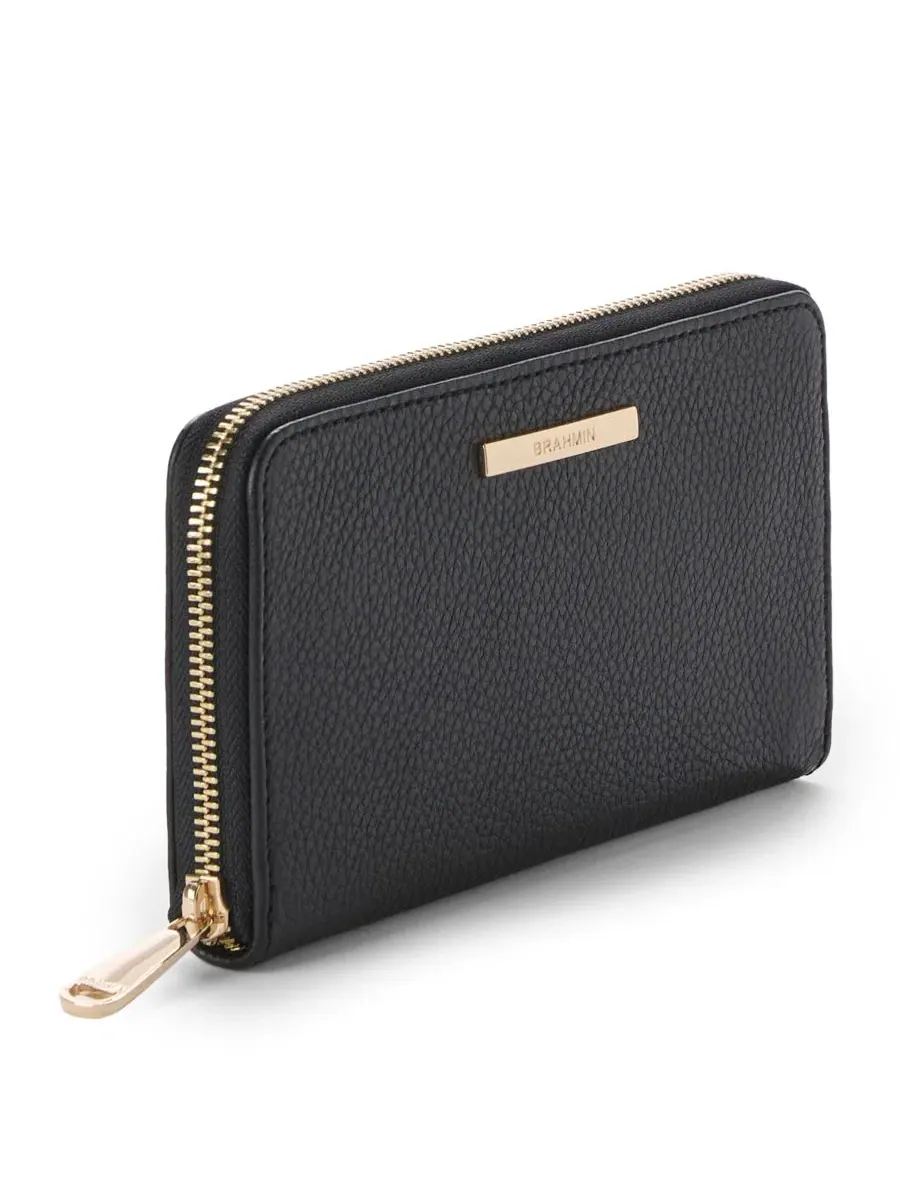 Мини-кошелек Suri Zip-Around Brahmin — изображение 3 из 4, черный