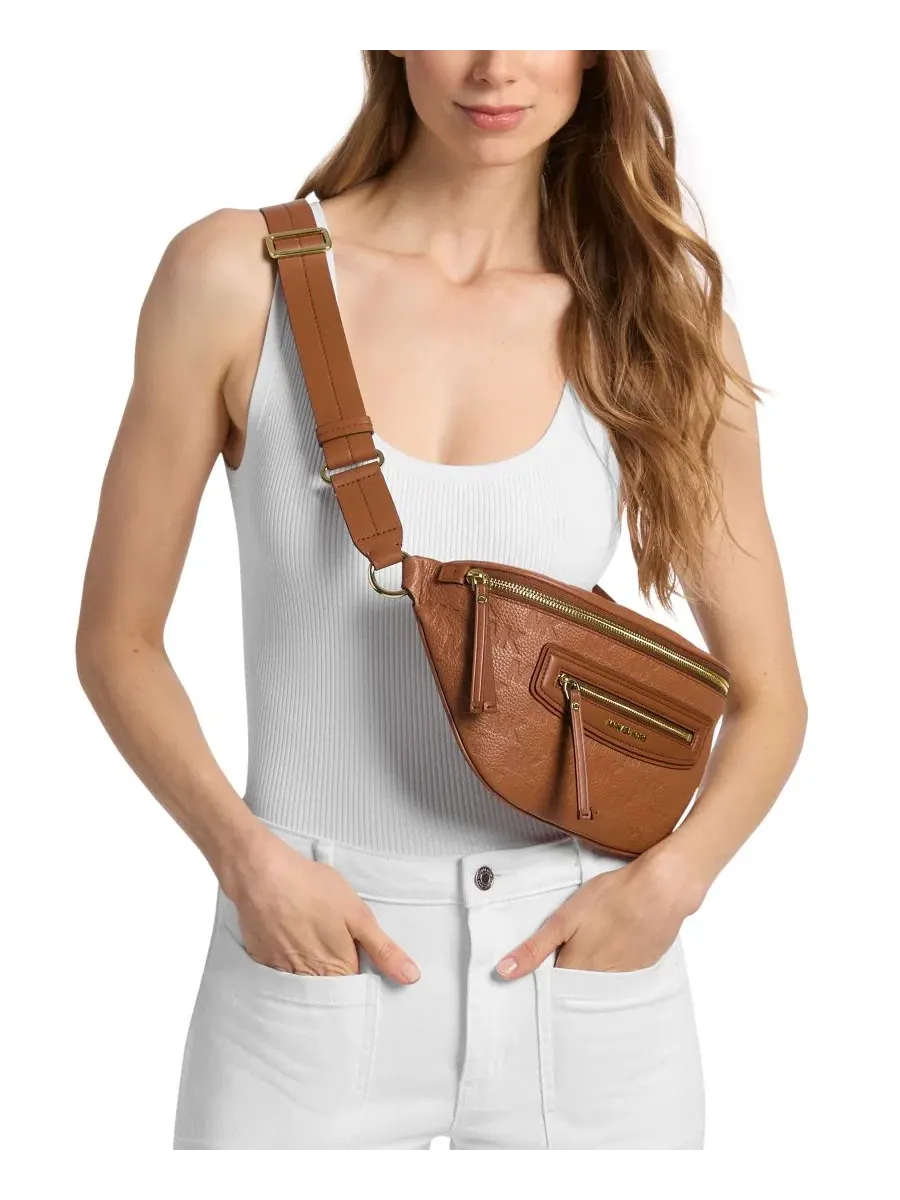 Сумка средняя мессенджер Michael Kors Jet Set Sling — изображение 3 из 3, коричневый