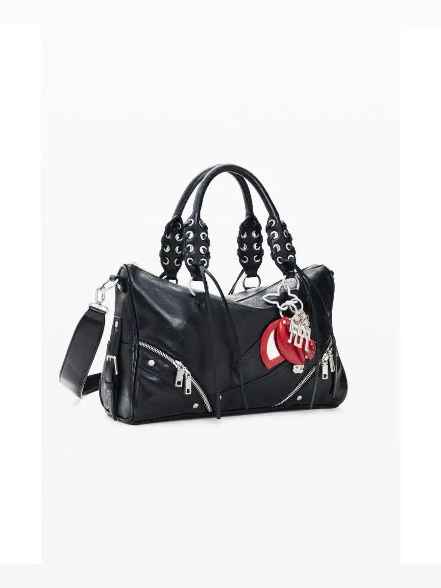 Женская сумка с подвесками Desigual — изображение 2 из 3, черный