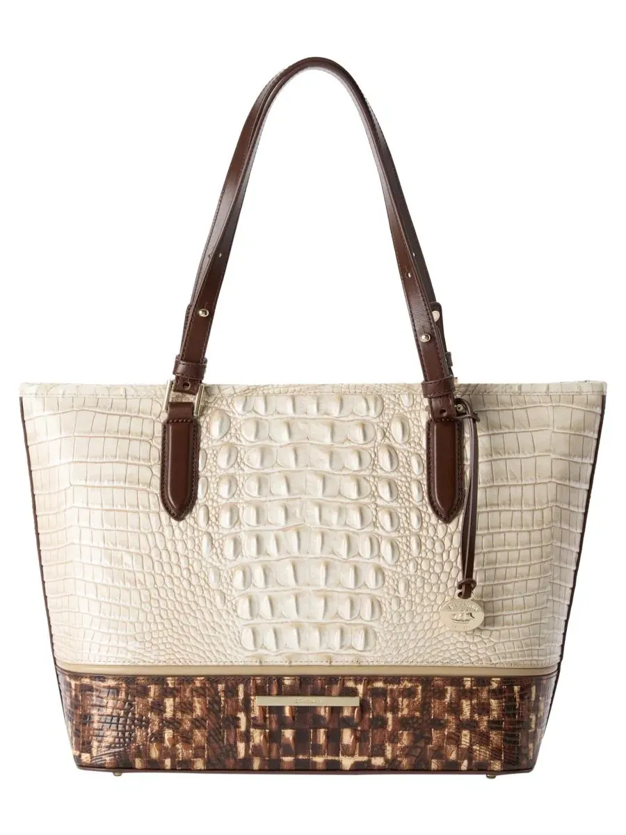 Сумка-шопер Asher Zip-Top Large Tote Brahmin — изображение 1 из 4, мульти